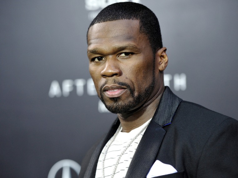 \"50 Cent\" attends the \"After Earth\" premiere on May 29 in New York.
