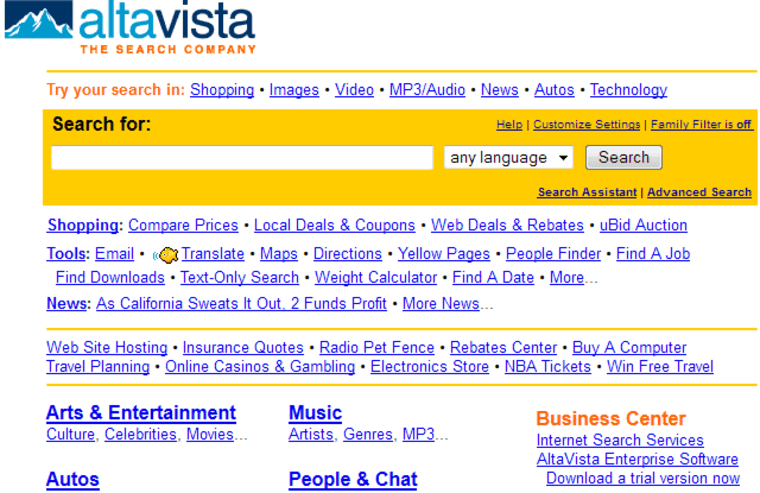 altavista-put-out-to-pasture-but-how-fare-its-90s-comrades