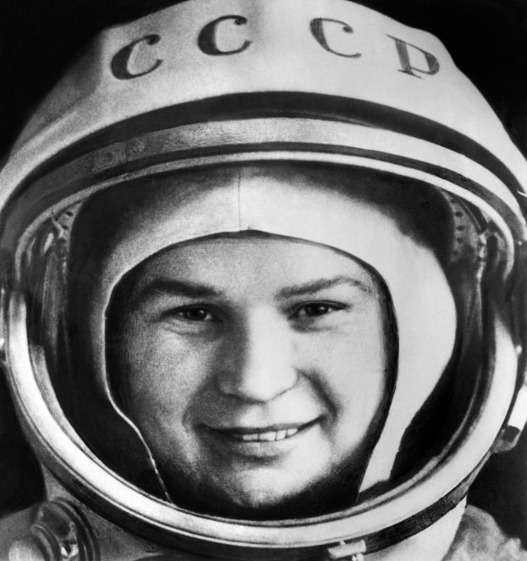 Valentina Tereshkova became a national hero in Russia in 1963 when she piloted the Vostok 6 and became the first woman to fly in space.