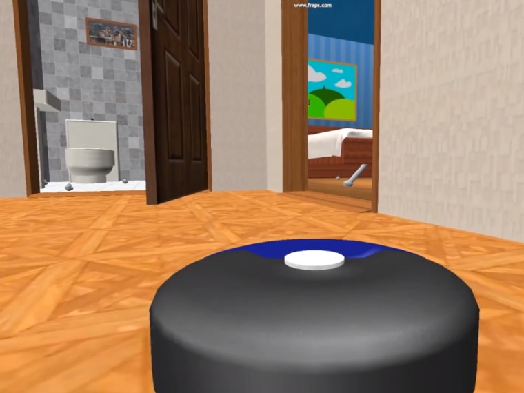 \"Robot Vacuum Simulator 2013\" offers players the thrilling opportunity to truly become a housecleaning appliance.