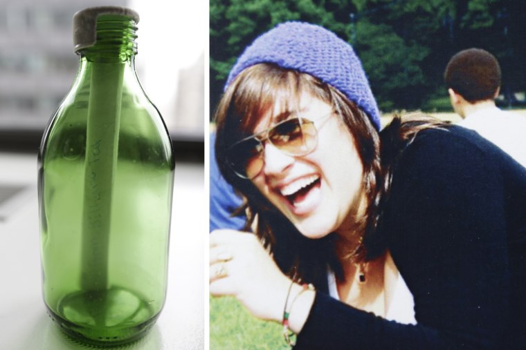 Sidonie Fery set loose a message in a bottle as a 10-year-old girl off the coast of Long Island. A decade later, that bottle has washed up.