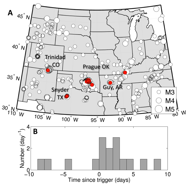 Map of remote triggering