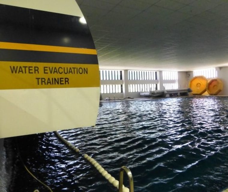 Image: Water evacuation training