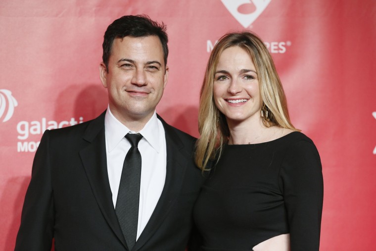 Image: Jimmy Kimmel and Molly McNearney.
