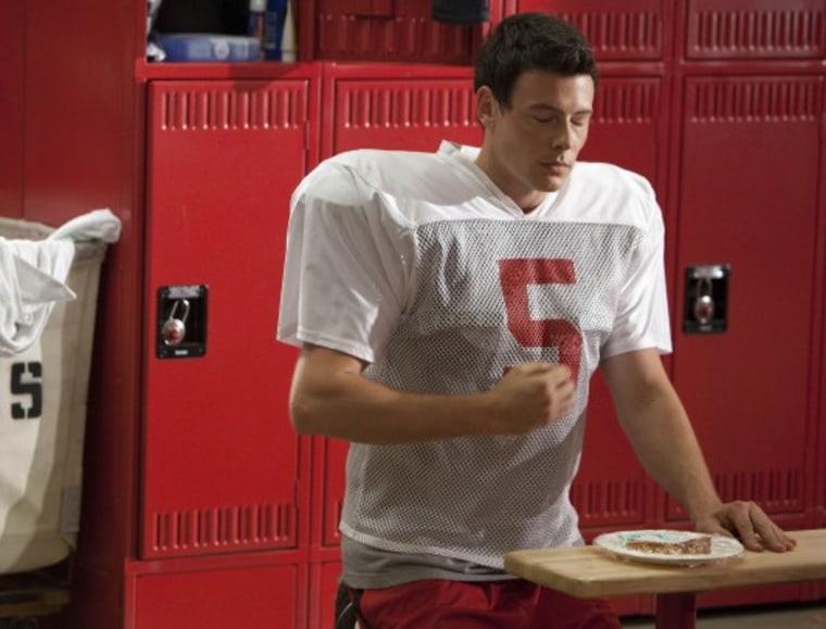 Cory Monteith as Finn on "Glee." 