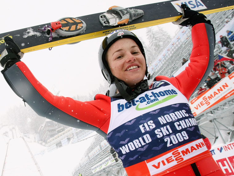 Olympic ski jumper Lindsey Van was able to raise $20,807 in donations on her RallyMe page, which she helped with frequent posts on Facebook and by even wearing a RallyMe sticker on her helmet during competition.