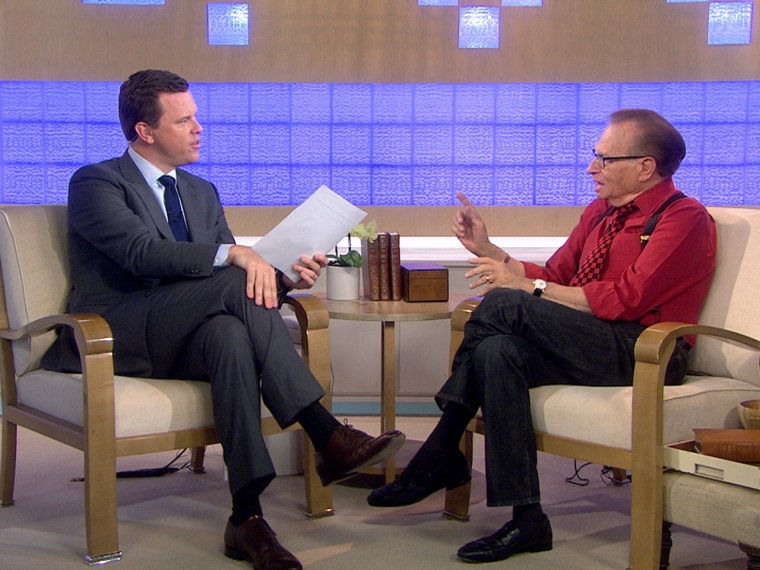 Larry King discusses his two current programs, including Ora TV's \"Larry King Now,\" with Willie Geist.