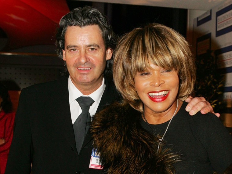 Erwin Bach and Tina Turner in 2005.