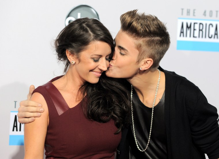 Image: Justin Bieber, Pattie Mallette