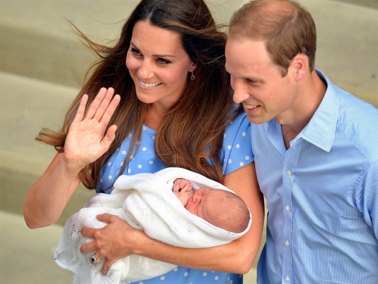 The infant will be third in line to the British throne, after his father and grandfather, Prince Charles. He is the first grandchild for both Prince Charles and the Middleton family.