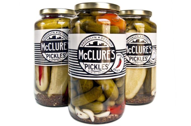 McLure's Pickles moved to Detroit because the warehouse there was so inexpensive.