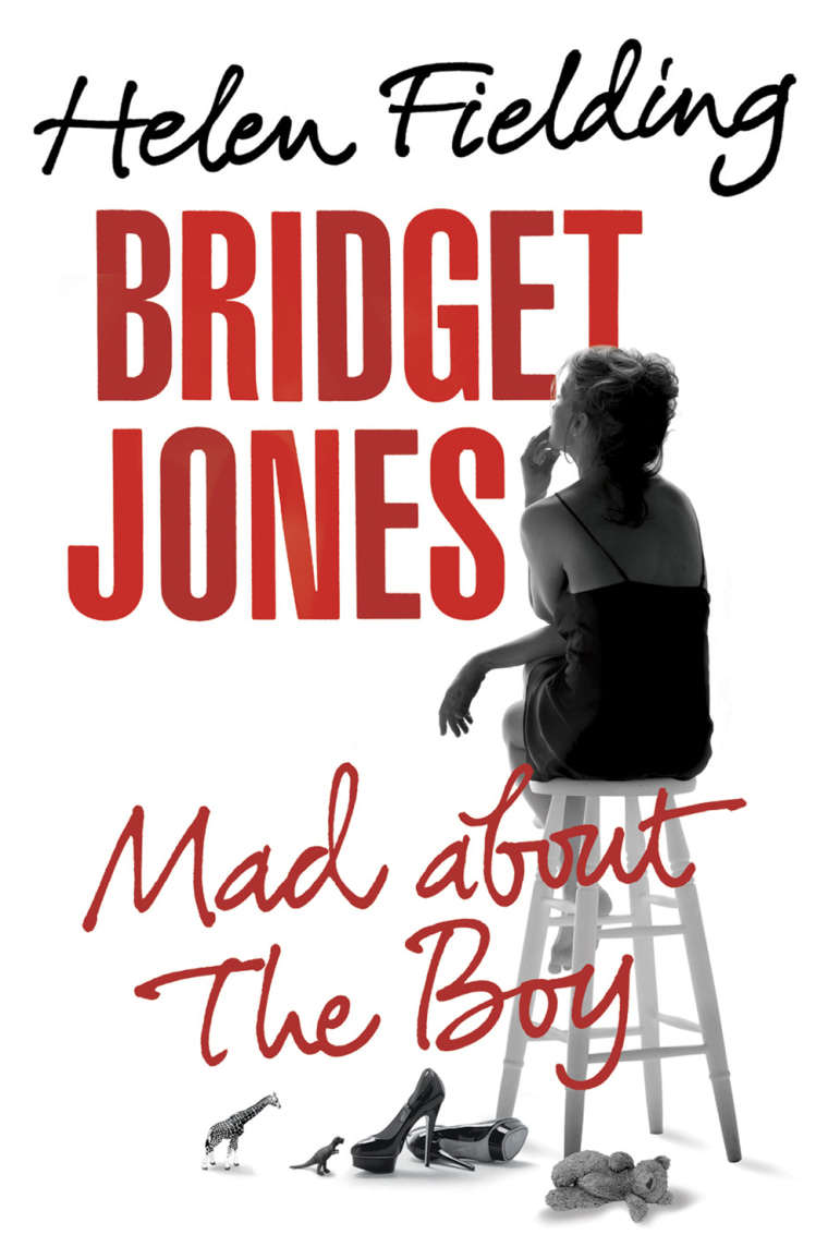 Has Bridget Jones become a mom? The cover of Helen Fielding's upcoming novel, \"Bridget Jones: Mad About the Boy,\" leaves readers guessing.