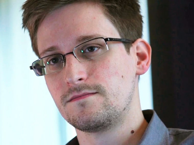 NSA whistleblower Edward Snowden, an analyst with a U.S. defence contractor, is seen in this still image taken from video during an interview by The G...