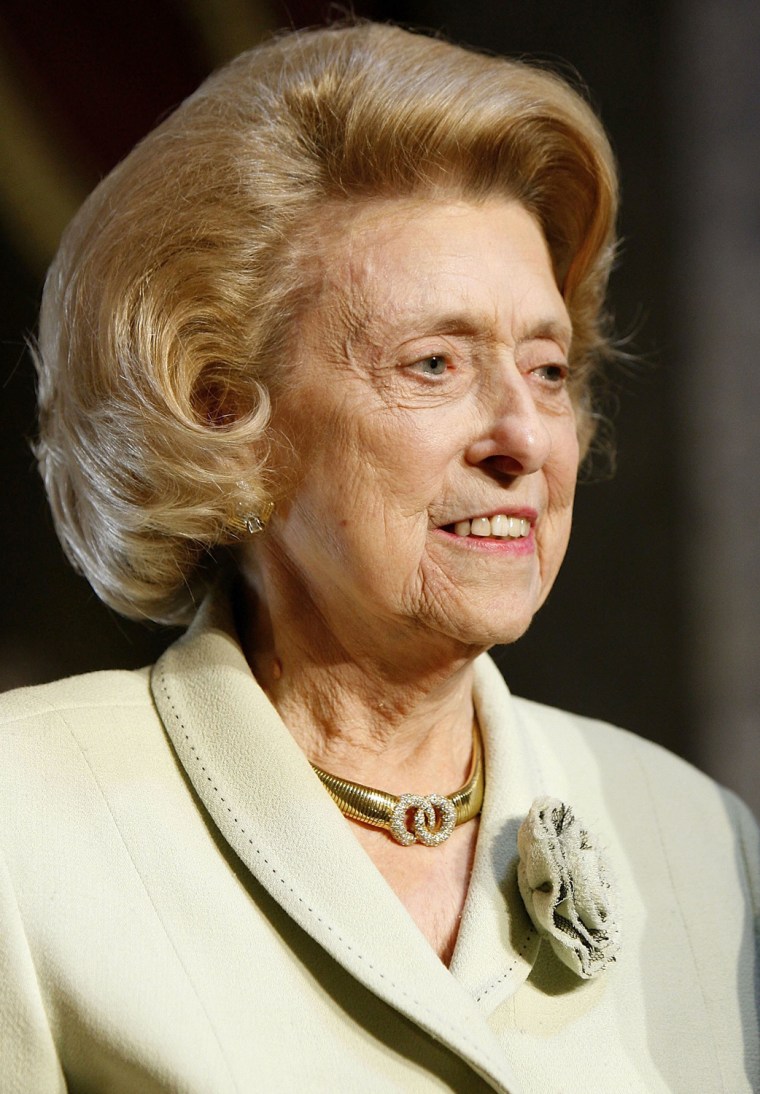 Former Democratic Representative from Louisana Lindy Claiborne Boggs attends the Distinguished Service Award ceremony at the Capitol May 10, 2006 in Washington, DC.