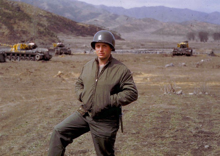 Lt. Dave Teich during the Korean War.