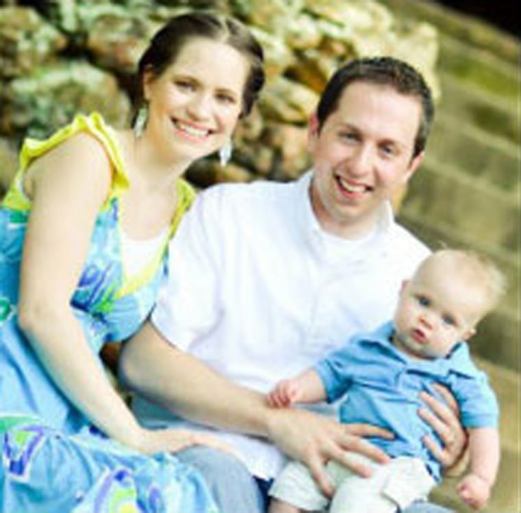 Chad Phelps and Courtney Phelps, in a photo from the Colonial Hills Baptist Church website.