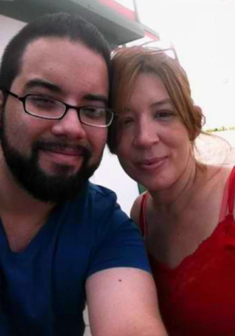 Anthony Castro with his mom, Nilda Figueroa, who passed away in 2012.