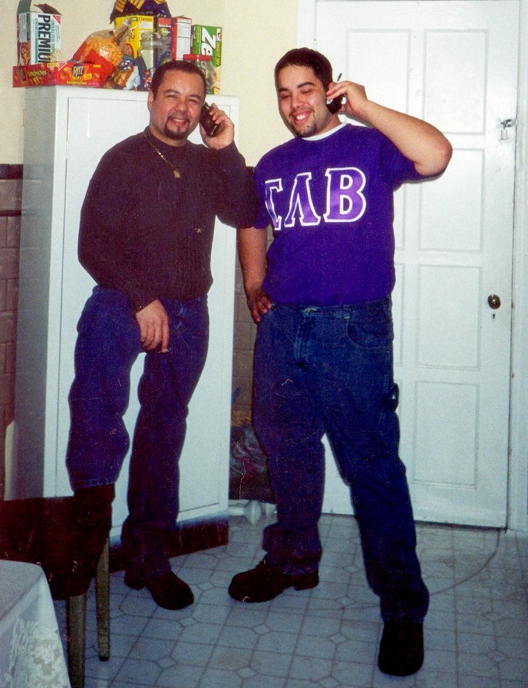 Ariel Castro (left), and his son Anthony.