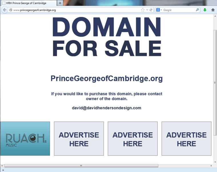 princegeorgeofcambridge.org