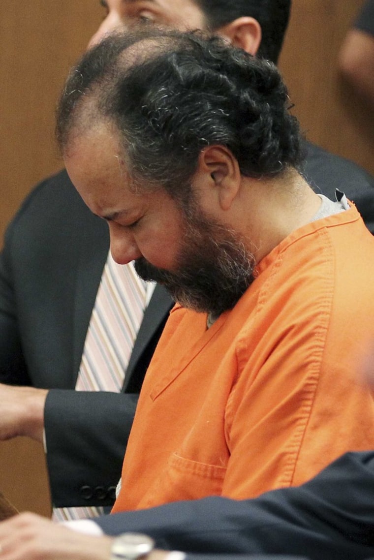 Ariel Castro at a pretrial hearing July 24 in Cleveland.