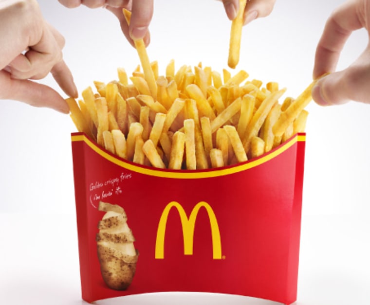 McDonald's is offering a belt-busting, 1,142-calorie serving of fries, dubbed Mega Potato, in Japan.