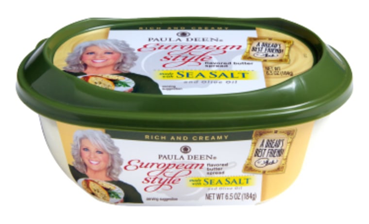 Paula Deen's European style butter.