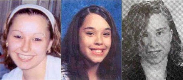 Amanda Berry, Gina DeJesus and Michelle Knight, who were rescued May 6 after years in captivity.