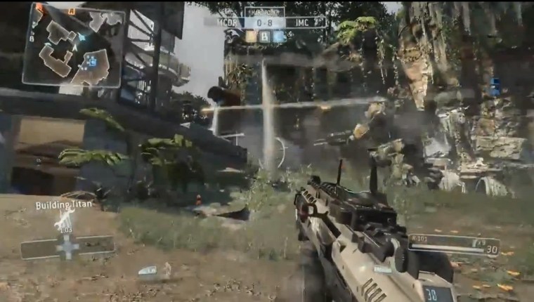 \"Titanfall,\" a highly anticipated first-person shooter being made by some of the formative developers for \"Call of Duty,\" will be released in 2014 for the Xbox One, Xbox 360, and PC, Microsoft announced today.