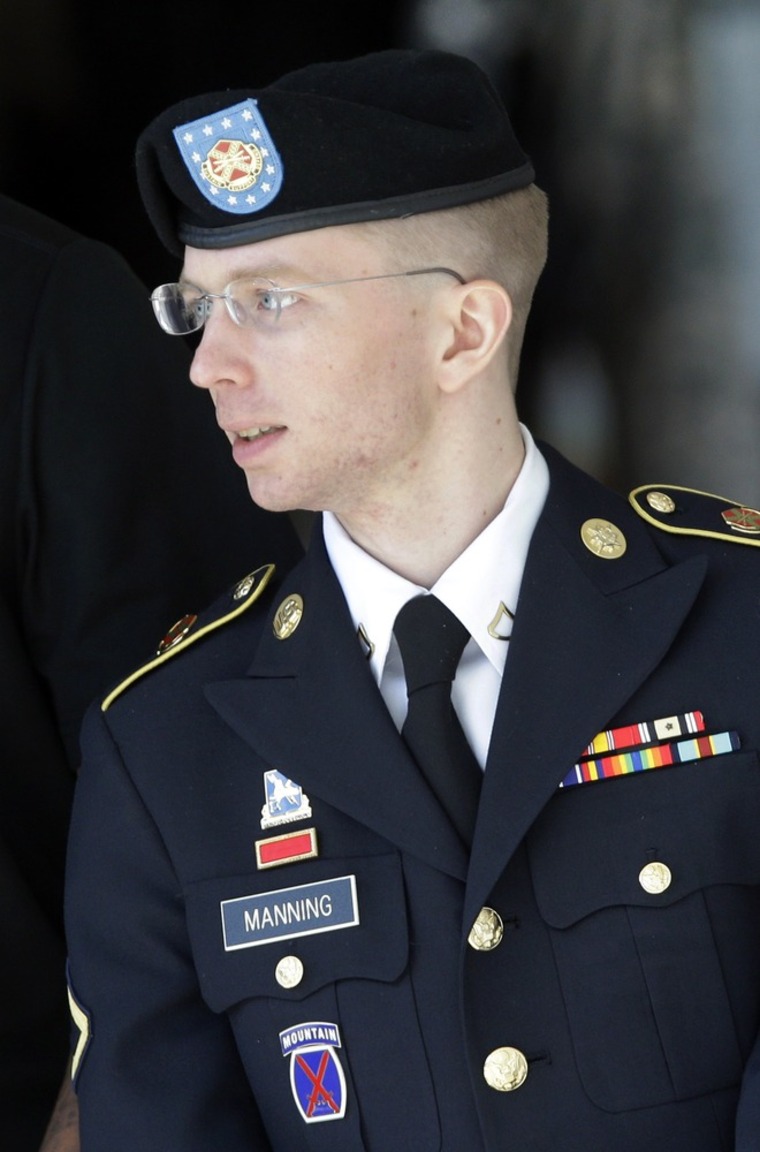 Army Pfc. Bradley Manning