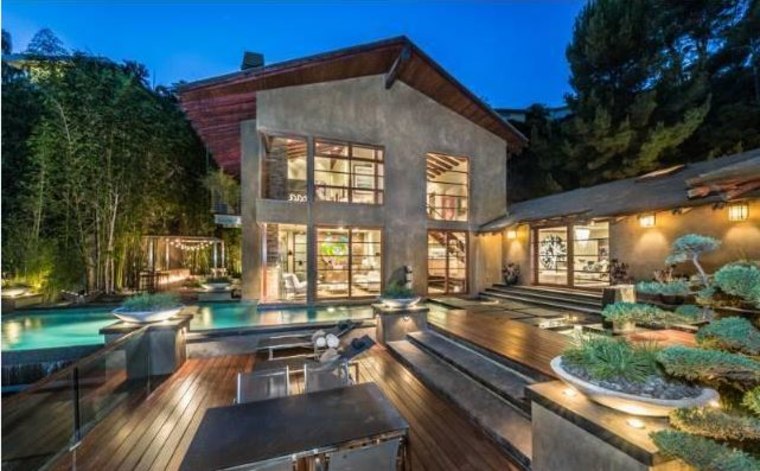 Image: Scottish DJ Calvin Harris just purchased a $7 million, Zen-inspired mansion overlooking celebrity-central Hollywood Hills.