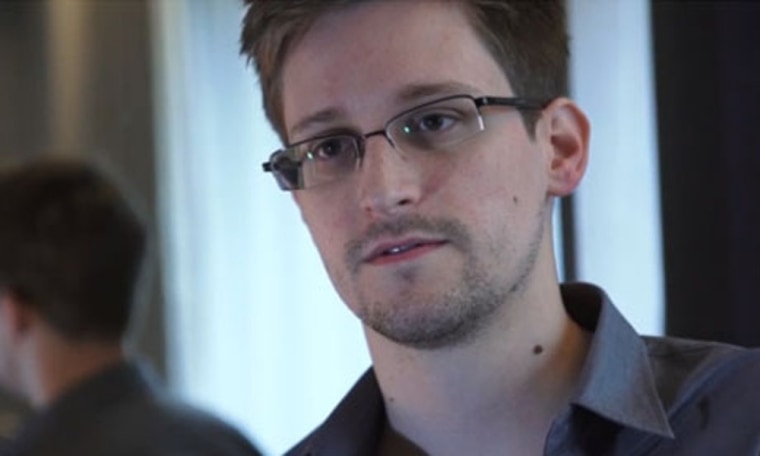 Edward Snowden, the analyst who says he leaked information about government surveillance programs.