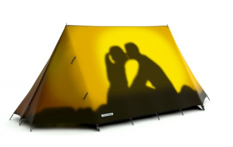 The 'get a room' tent.