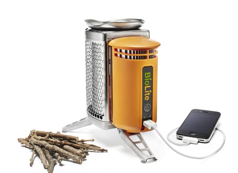 Multitask by using the heat from your cooking to charge your phone.