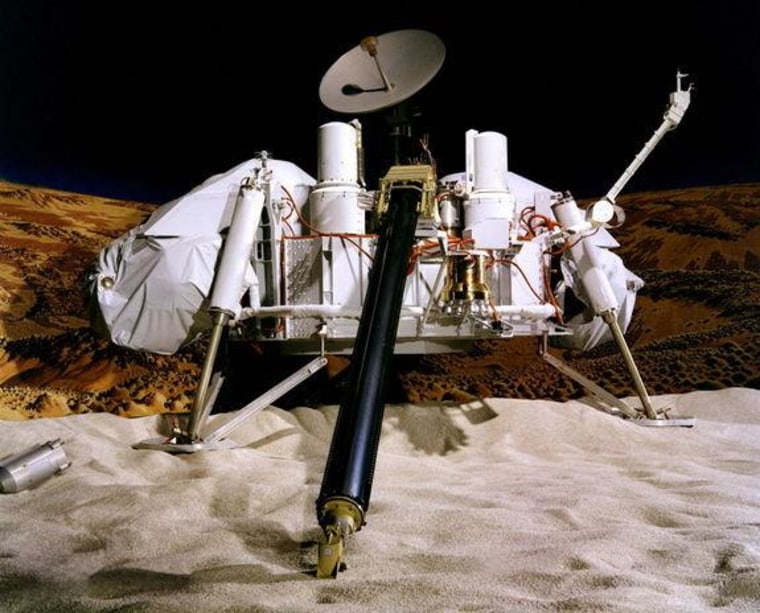 NASA's Viking project found a place in history when in 1976 it became the first U.S. mission to land a spacecraft successfully on the surface of Mars. The life-detection landers may have measured signatures of perchlorates, in the form of chlorinated hydrocarbons.