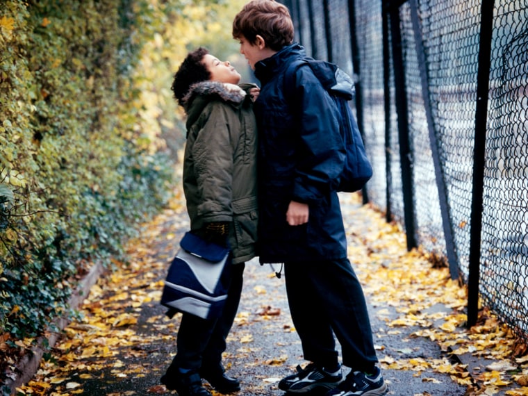 Two Boys Fighting bullying