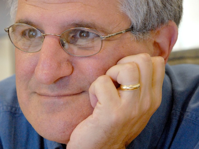 Paul Offit, defender of vaccine safety, in his office at Abramson Research Center at CHOP. (April Saul/Inquirer) HS1OFFIT15P4 105268 4 of 4
