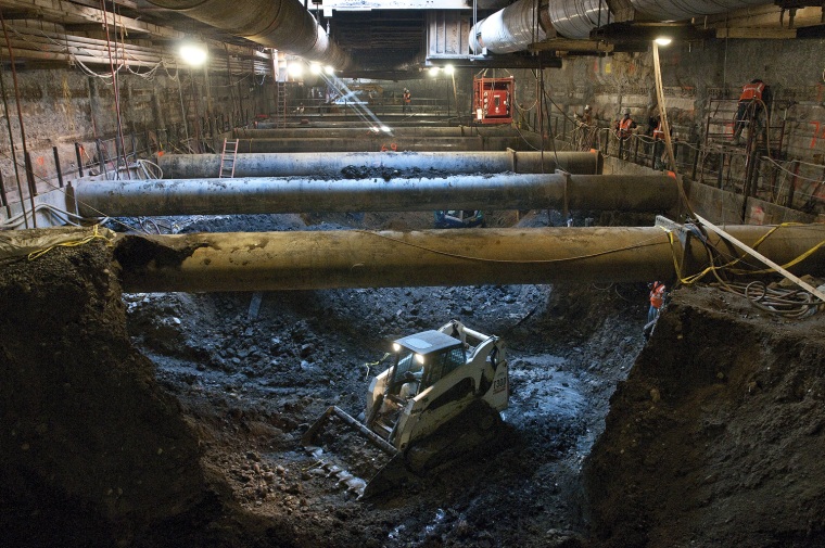 October 2009: Second Avenue Subway project