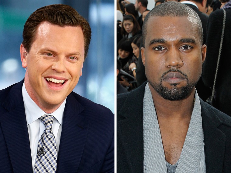 Willie Geist briefly thought he might have gotten a shoutout from Kanye West.