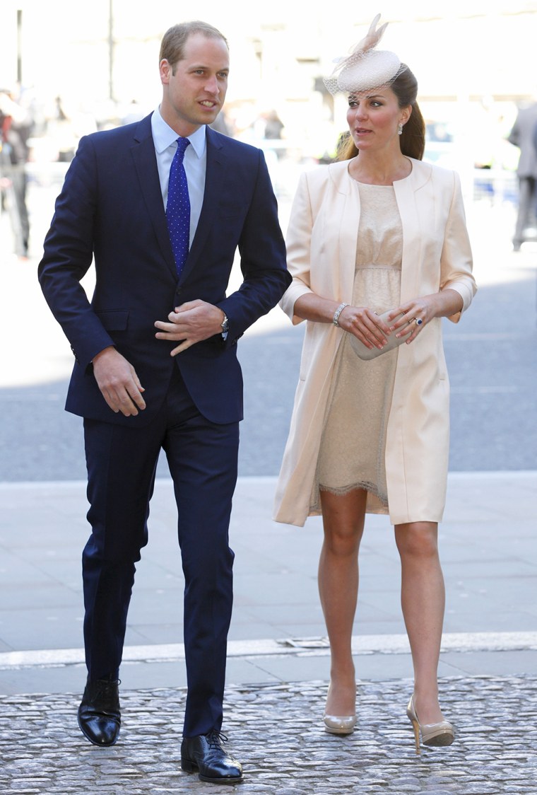 Soon-to-be parents, the Duke and Duchess of Cambridge.