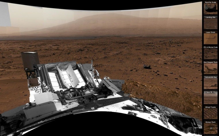 You can spin and zoom in on a 360-degree panorama of the Curiosity rover's surroundings at Rocknest on Mars, thanks to an interactive Photosynth viewe...