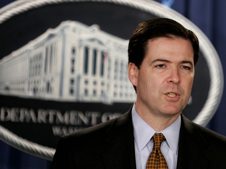 It has been reported that U.S. President Barack Obama is expected to nominate former Justice Department official James Comey to lead the FBI , replacing Robert S. Mueller III as the director.