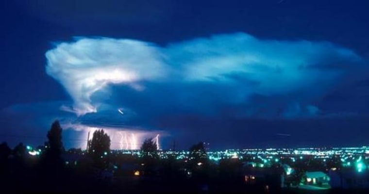 Bacteria living in storm clouds could seed the ice crystals that form rain, new research suggests.