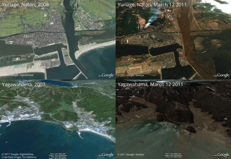How the quake shifted Japan