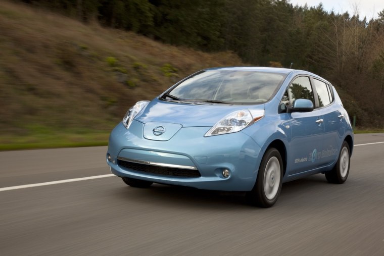 2015 nissan store leaf electric range