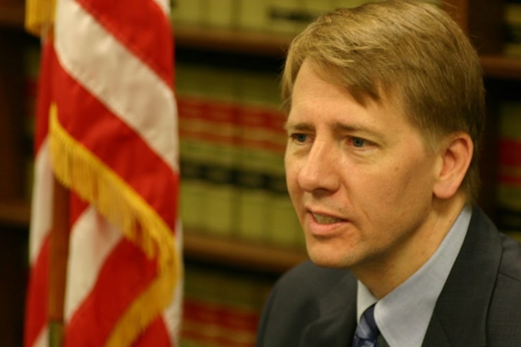 Richard Cordray/by Bob Sullivan