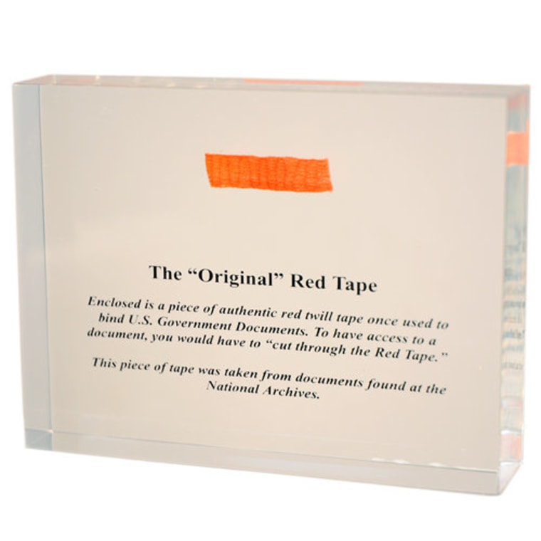 Red Tape: National Archives Paperweight – National Archives Store