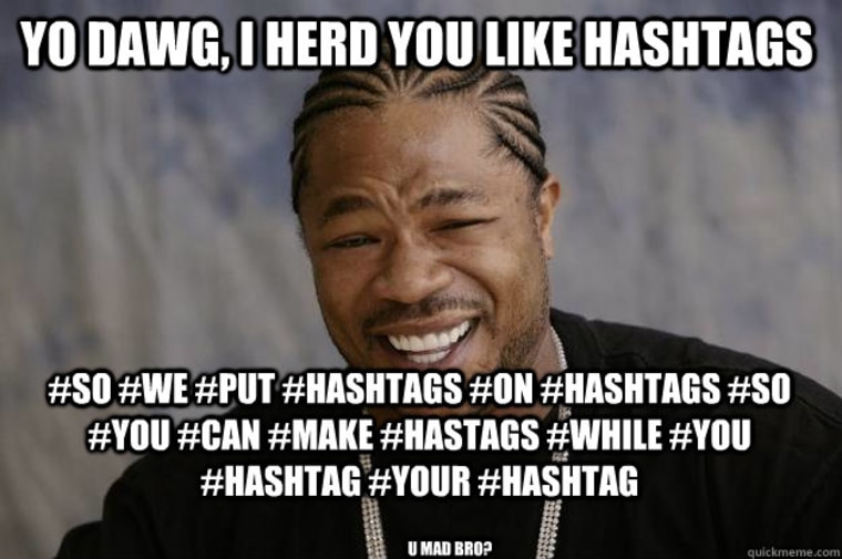 Can you hashtag too much?