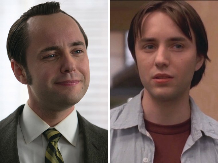 Image: Vincent Kartheiser as Pete Campbell on \"Mad Men\" and Connor on \"Angel.\"