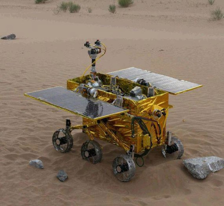 Chang'e-3's mission to the moon is designed to unleash a six-wheel rover to scour the lunar surface.