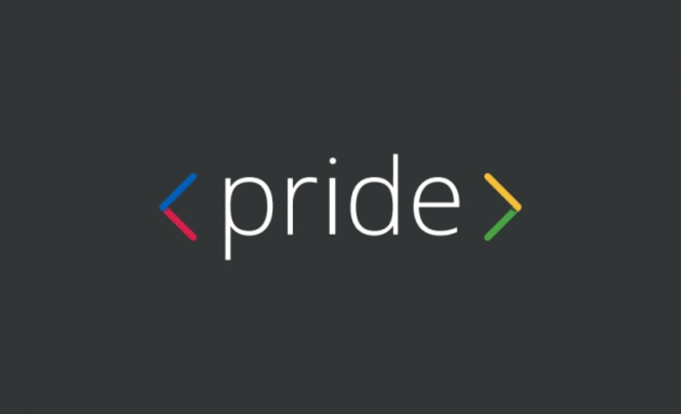 Google's Gay Pride logo for 2013.